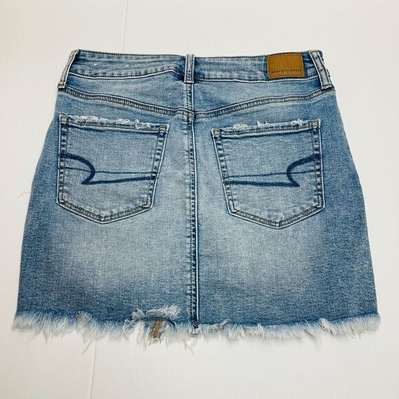 American Eagle Outfitters Hi Rise Mini Size 6 - Picture 7 of 8